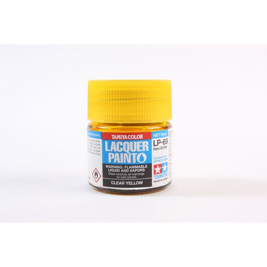 TAMIYA LP-69 Clear Yellow Lacquer Paint 10ml