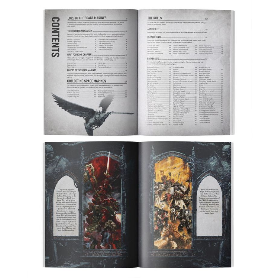 Warhammer 40K Codex: Space Marines (Hb) (English)