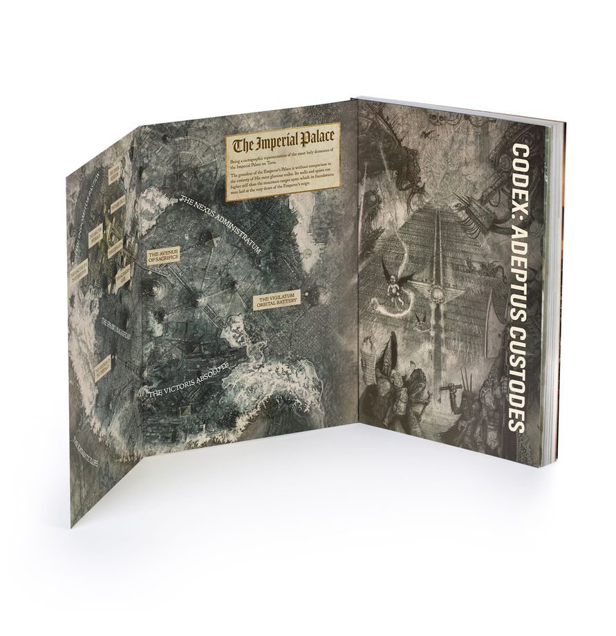 WARHAMMER 40K Codex: Adeptus Custodes (ENGLISH)