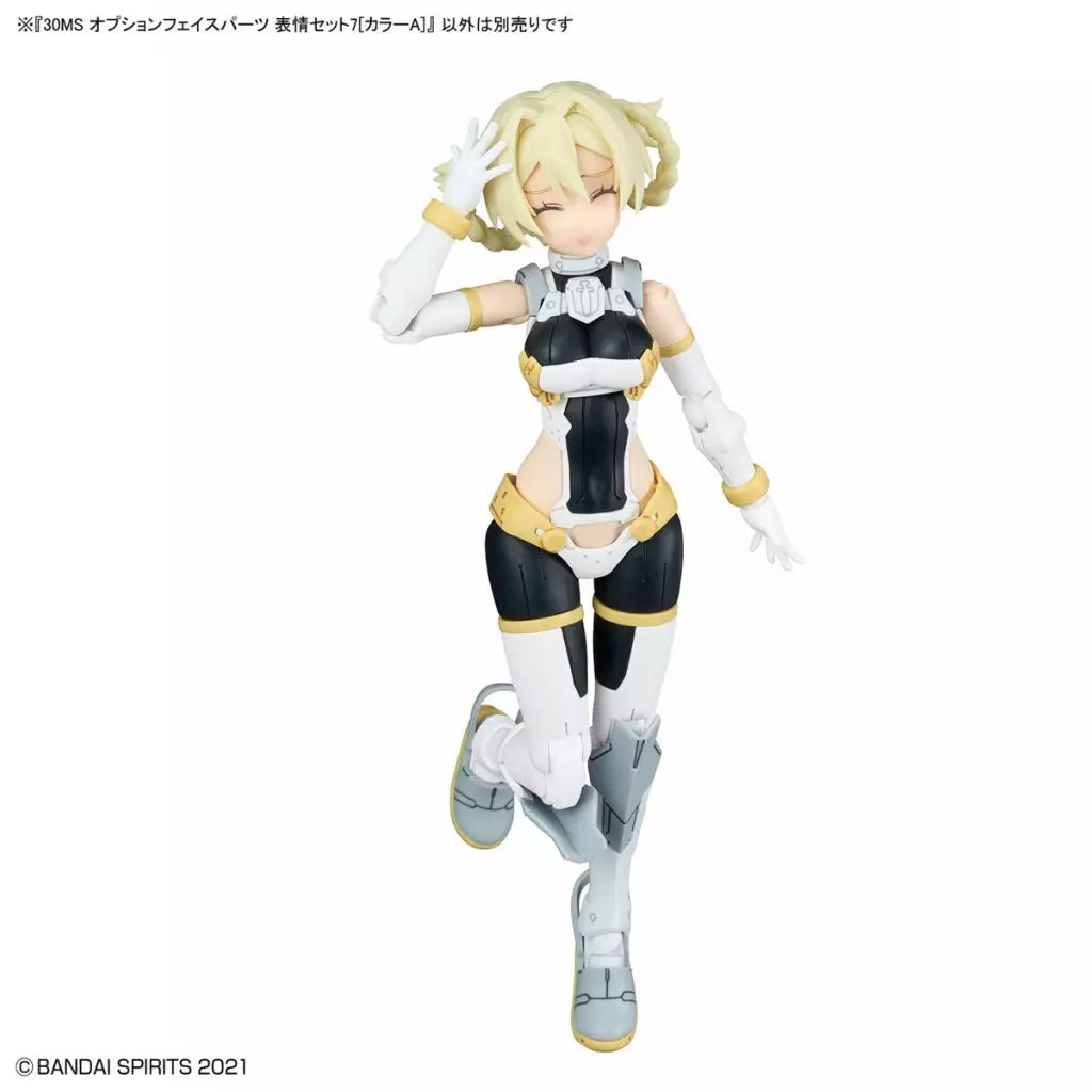BANDAI 30MS Option Face Parts Facial Expression Set 7 [Color A]