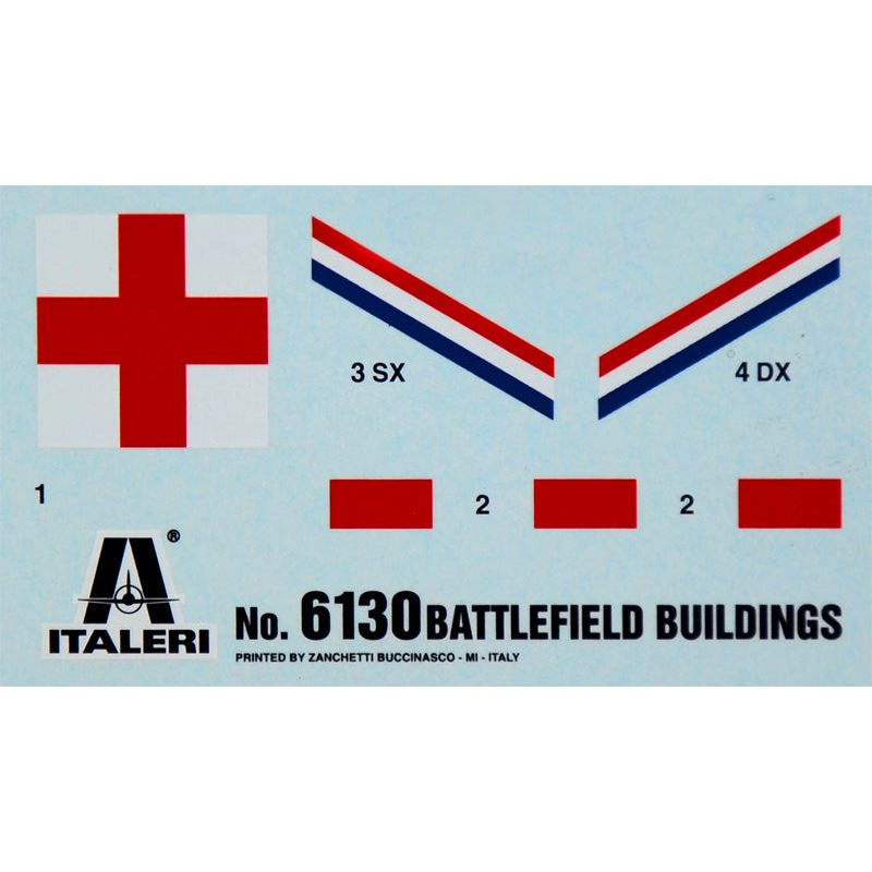 ITALERI 1/72 Battlefield Buildings