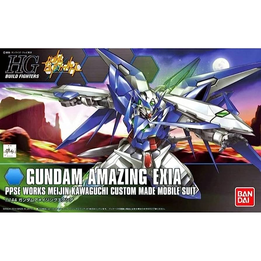 BANDAI 1/144 HGBF Gundam Amazing Exia