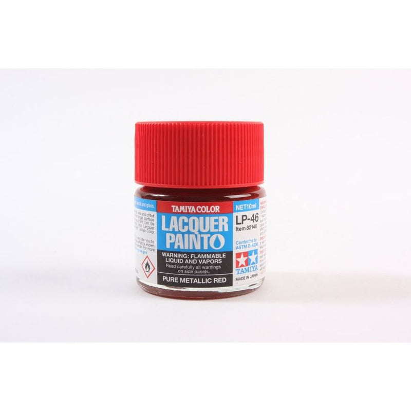 TAMIYA LP-46 Pure Metallic Red Lacquer Paint 10ml