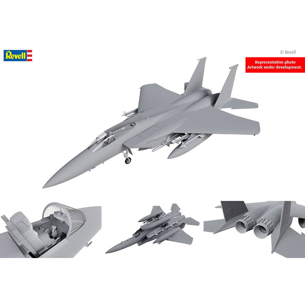 REVELL 1/72 Model Set Boeing F-15C Eagle