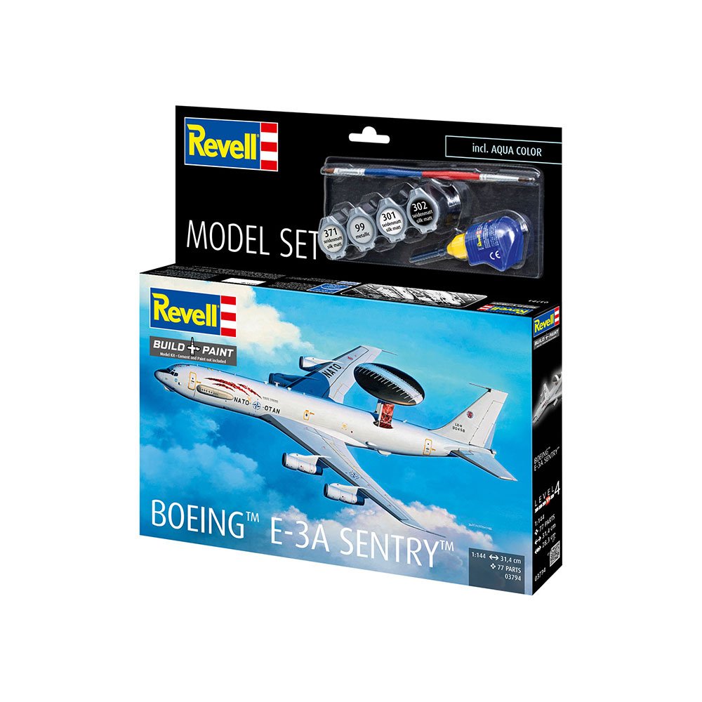 REVELL 1/144 Model Set Boeing E-3A