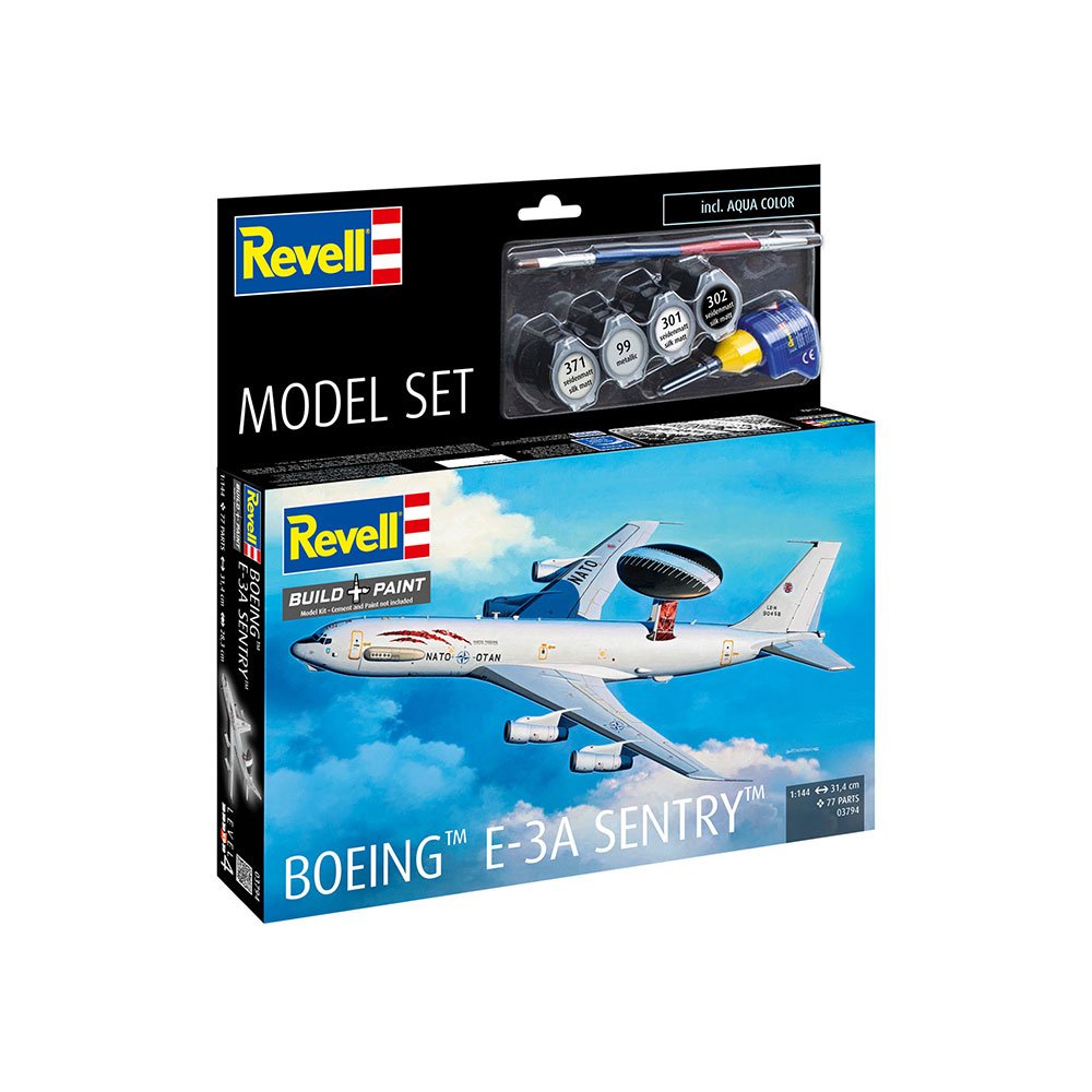REVELL 1/144 Model Set Boeing E-3A