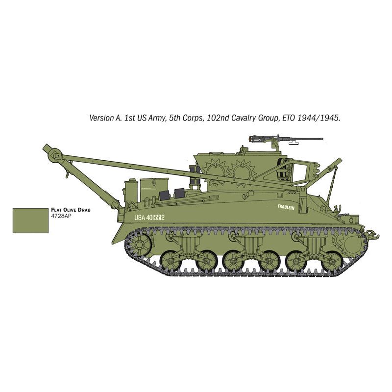 ITALERI 1/35 M32B1 Armored Recovery Vehicle