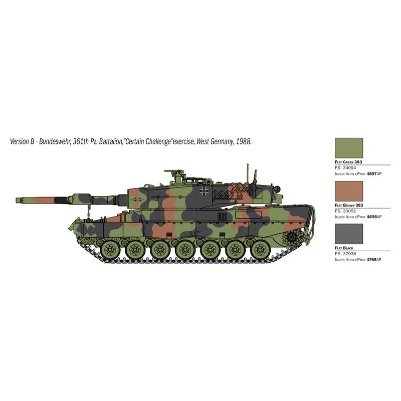 ITALERI 1/35 Leopard 2A4