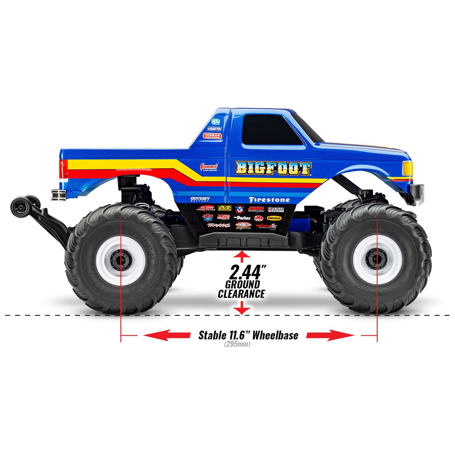 TRAXXAS BIG FOOT 4X4 MONSTER TRUCK