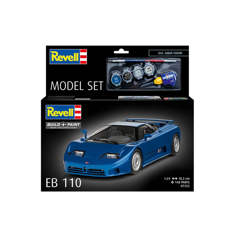 REVELL 1/24 Model Set Bugatti Eb110