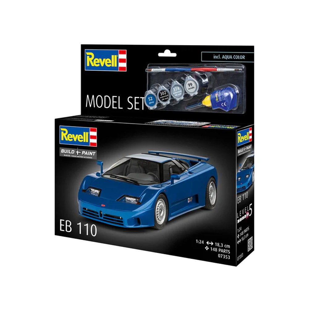 REVELL 1/24 Model Set Bugatti Eb110