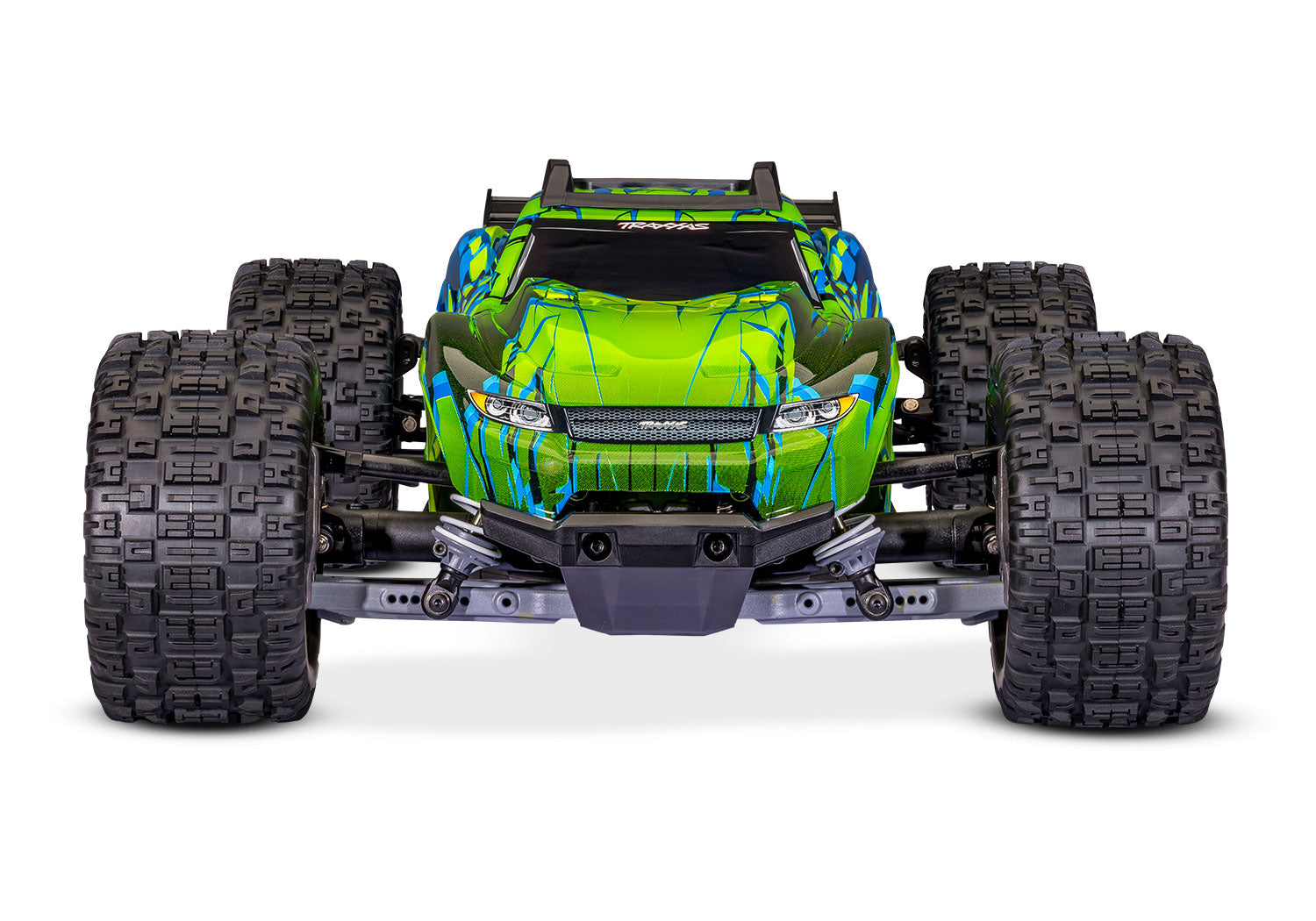 TRAXXAS 1/10 RUSTLER 4X4 BRUSHLESS - GREEN