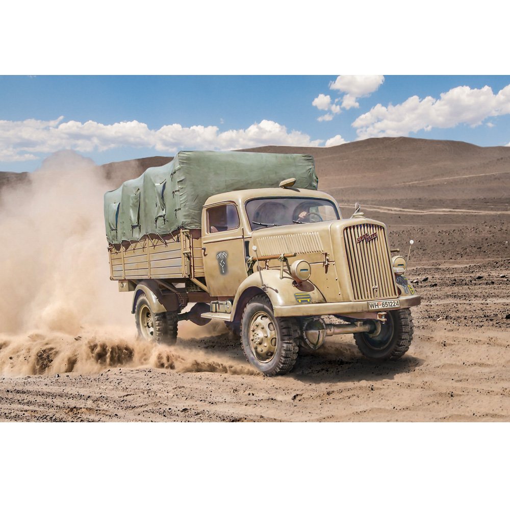 ITALERI 1/35 Kfz. 305 Opel Blitz Typ A 4x4-New Moulds and Rubber Tyres