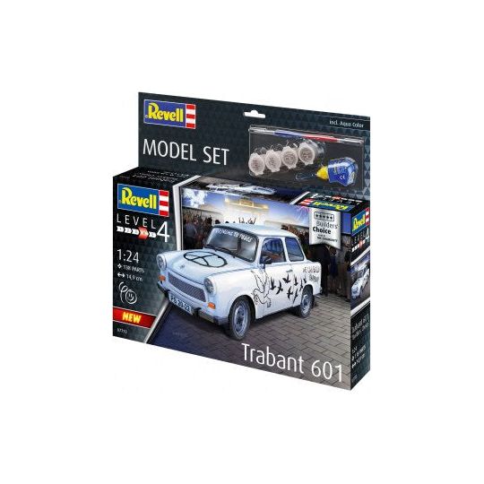 REVELL 1/24 Trabant 601S "Builders Choice" Model Set