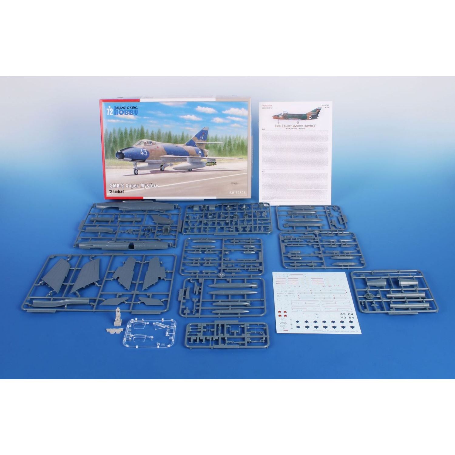 SPECIAL HOBBY 1/72 SMB-2 Super Mystere 'Sambad' Plastic Model Kit