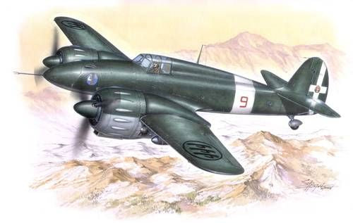 SPECIAL HOBBY 1/48 IMAM (Romeo) Ro-57bis 'Italian Fighter Bomber Plastic Model Kit