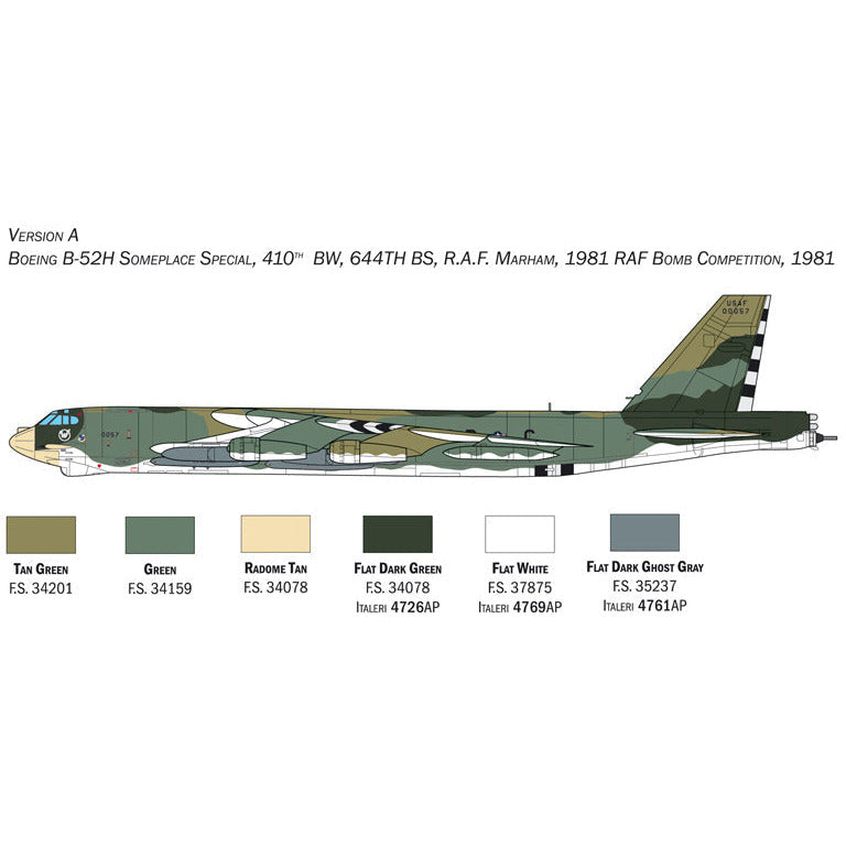 ITALERI 1/72 B-52H Stratofortress