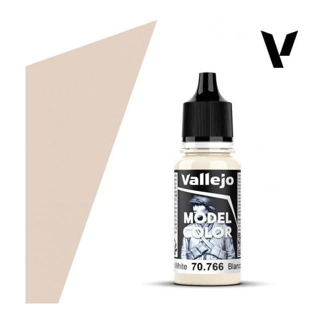 Vallejo Model Color: #021 - Cream White - 18 ml Matt Acrylic Paint