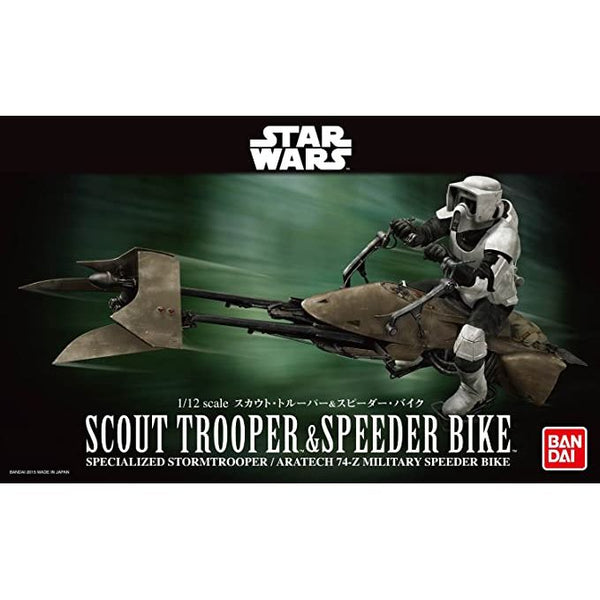 BANDAI 1/12 Scout Trooper & Speeder Bike