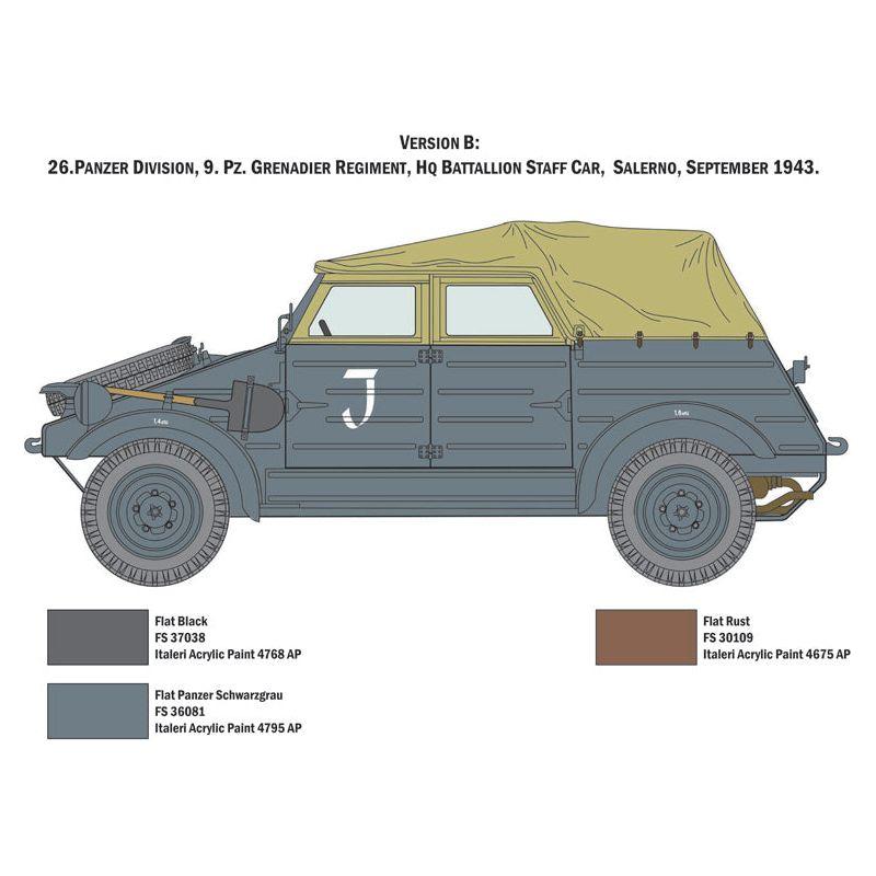 ITALERI 1/9 Kdf. 1 Typ 82 Kubelwagen