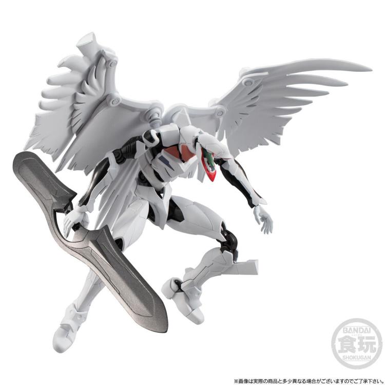 BANDAI EVA-FRAME-EX: EVANGELION ~ 3 EVANGELION MASS PRODUCTION MODEL SET W/O GUM (RE-OFFER)