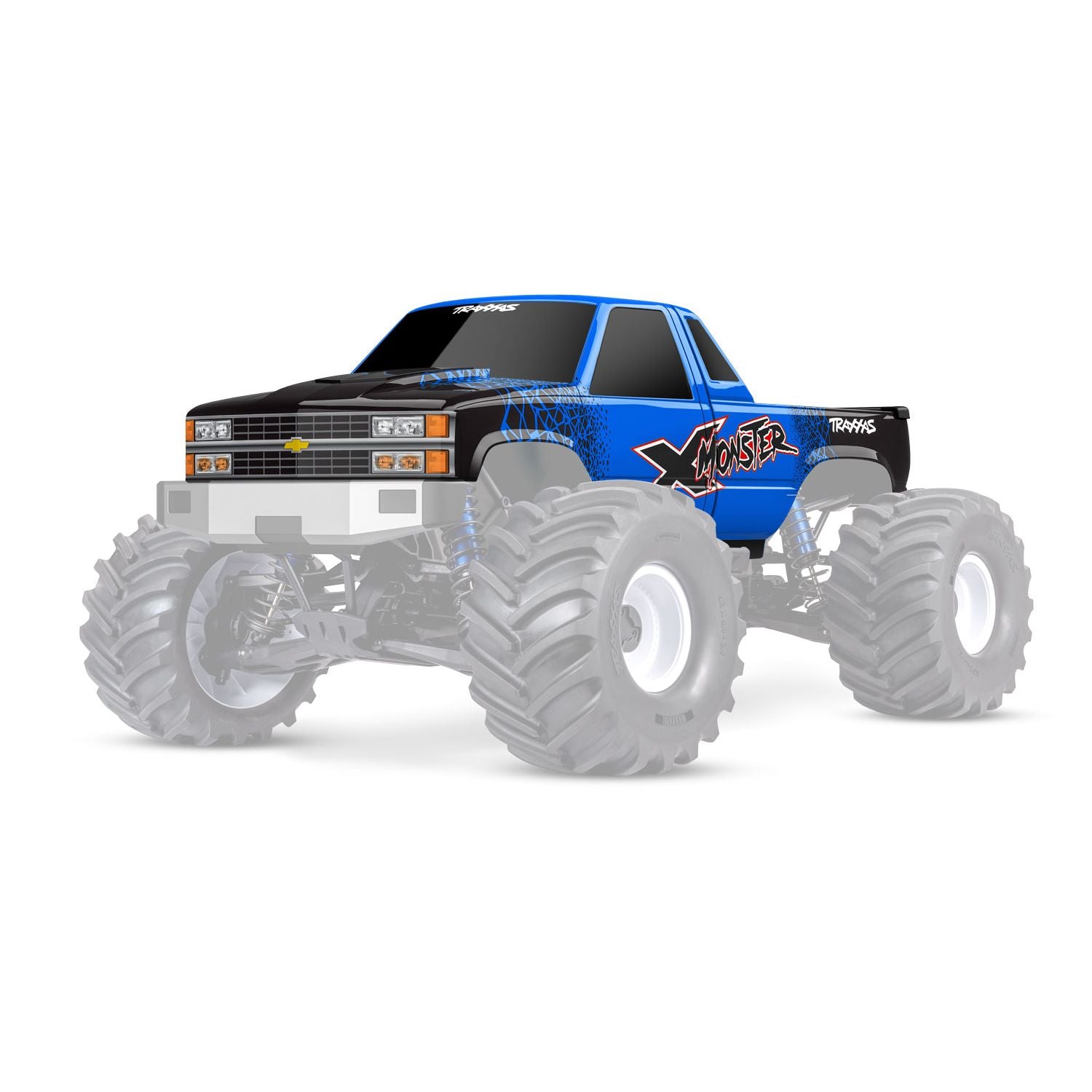 X-MONSTER CHEVROLET GMT400CKTRUCK BODY – BLUE