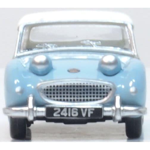 OXFORD 1/76 Iris Blue Austin Healey Frogeye Sprite