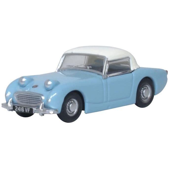 OXFORD 1/76 Iris Blue Austin Healey Frogeye Sprite