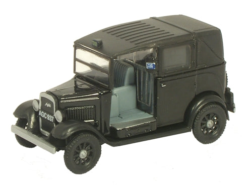 OXFORD 1/76 Austin Taxi Black
