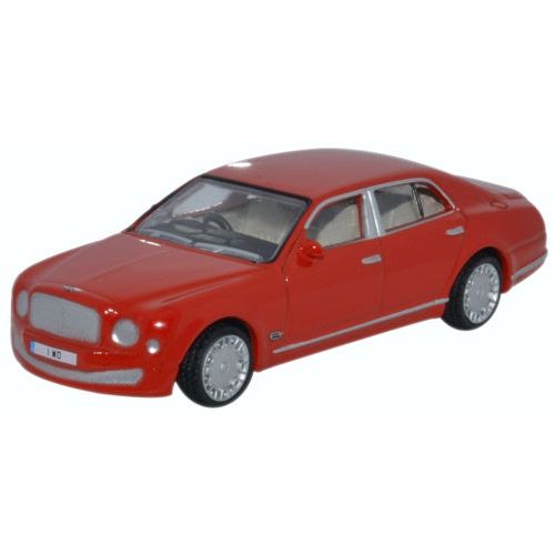 OXFORD 1/76 Bentley Mulsanne St James Red