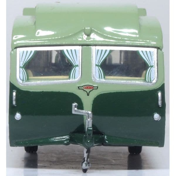 OXFORD 1/76 Dark Green and Sage Green Carlight Continental