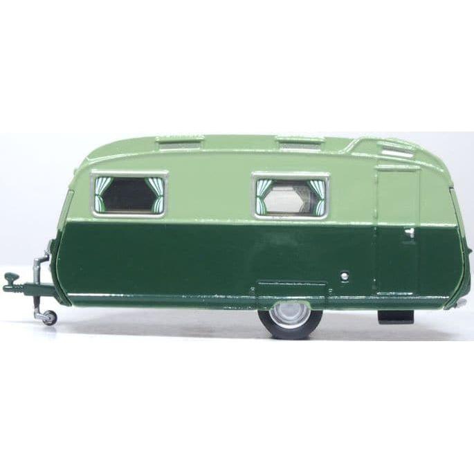 OXFORD 1/76 Dark Green and Sage Green Carlight Continental