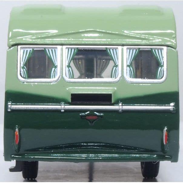 OXFORD 1/76 Dark Green and Sage Green Carlight Continental