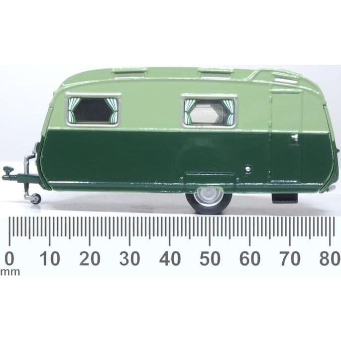 OXFORD 1/76 Dark Green and Sage Green Carlight Continental