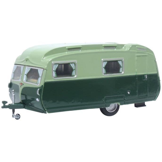 OXFORD 1/76 Dark Green and Sage Green Carlight Continental