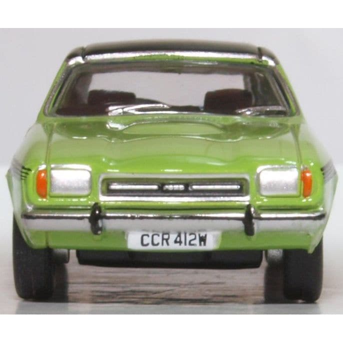 OXFORD 1/76 Ford Capri MKII Lime Green
