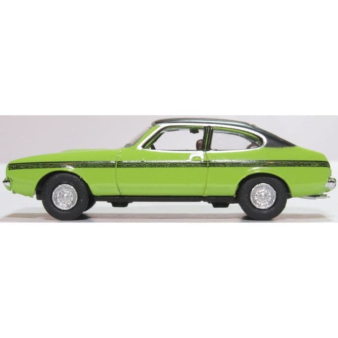 OXFORD 1/76 Ford Capri MKII Lime Green