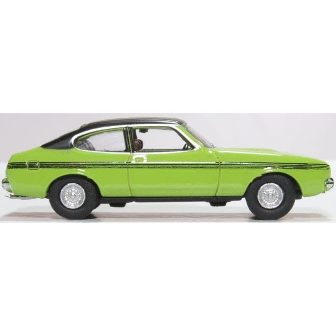 OXFORD 1/76 Ford Capri MKII Lime Green