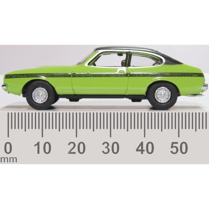 OXFORD 1/76 Ford Capri MKII Lime Green