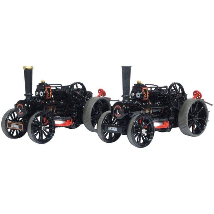 OXFORD 1/76 Fowler BB1 Ploughing Engine X2 Master & Mistress