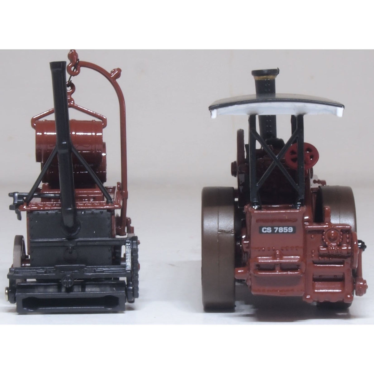 OXFORD 1/76 Fowler Steam Roller & Coleman Flapper Covenanter/Ayr County Council