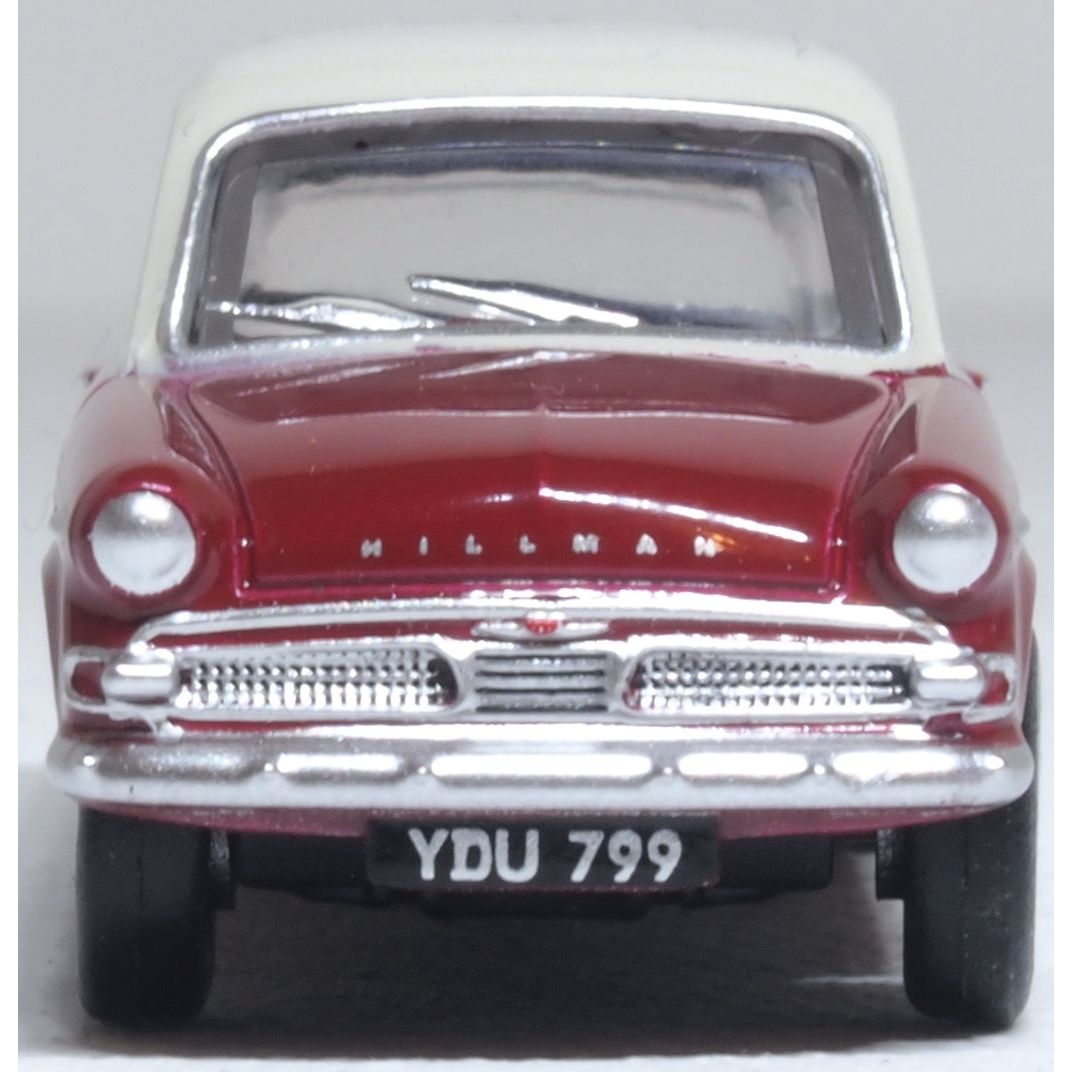 OXFORD 1/76 Hillman Minx MkIIIA Pippin Red/Pearl Grey