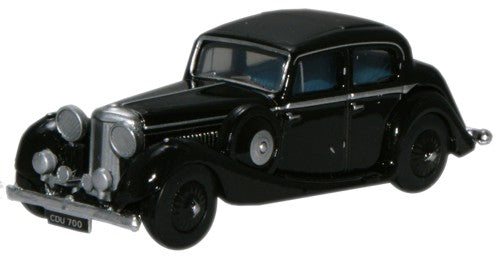 OXFORD 1/76 Black Jaguar SS 2.5 Saloon