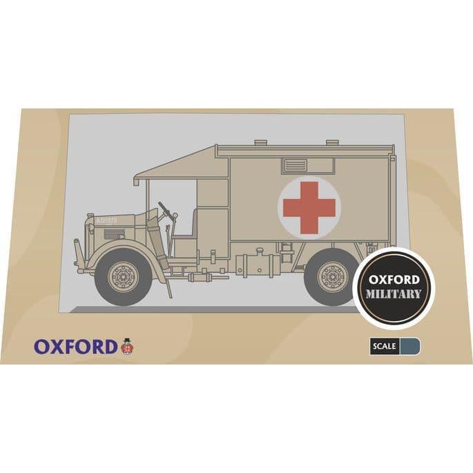 OXFORD 1/76 RASC-Katy Western Desert Austin K2 Ambulance