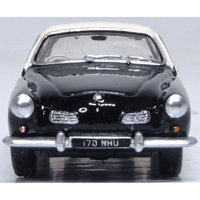 OXFORD 1/76 Black & Lotus White VW Karmann Ghia