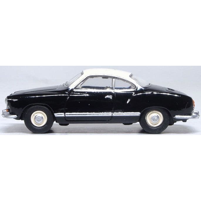OXFORD 1/76 Black & Lotus White VW Karmann Ghia