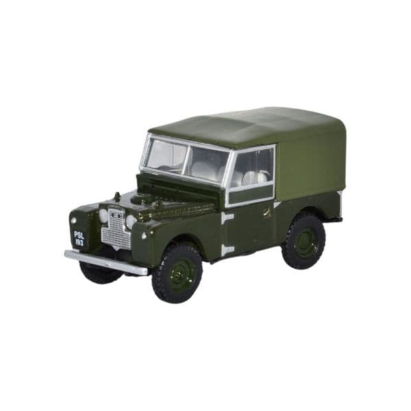 OXFORD 1/76 Bronze Green Land Rover Series I 88 Canvas