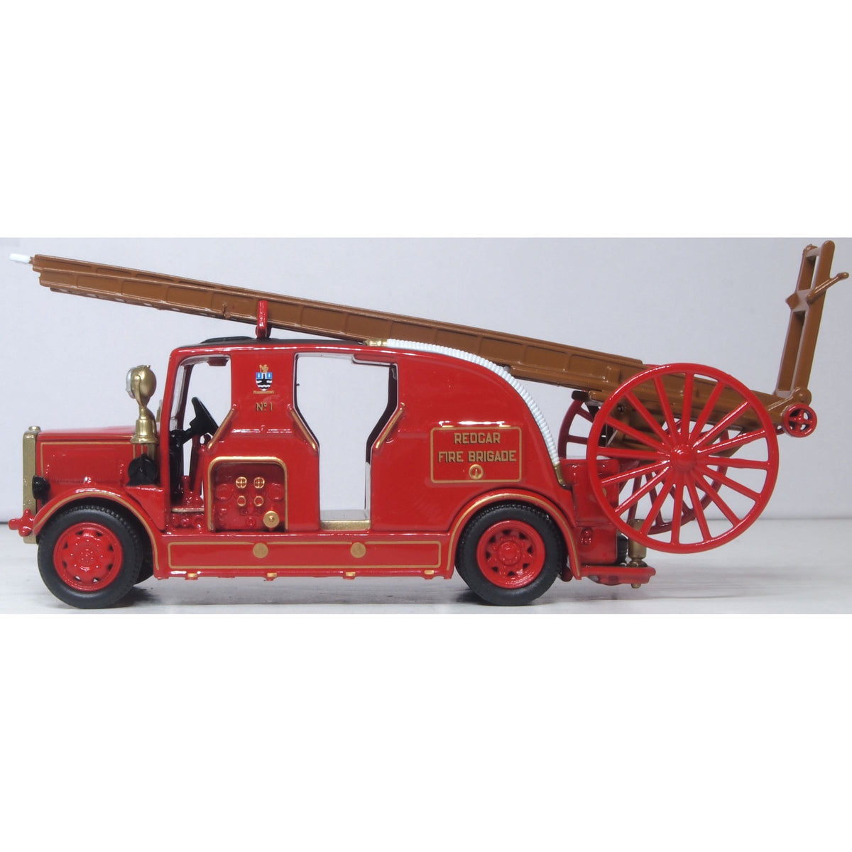 OXFORD 1/76 Leyland Cub FK7 Redcar Fire Brigade