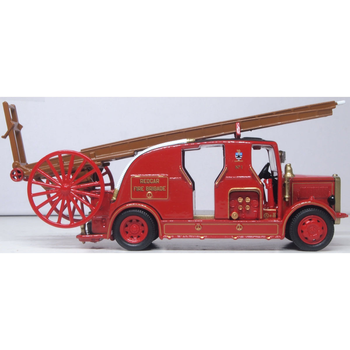 OXFORD 1/76 Leyland Cub FK7 Redcar Fire Brigade