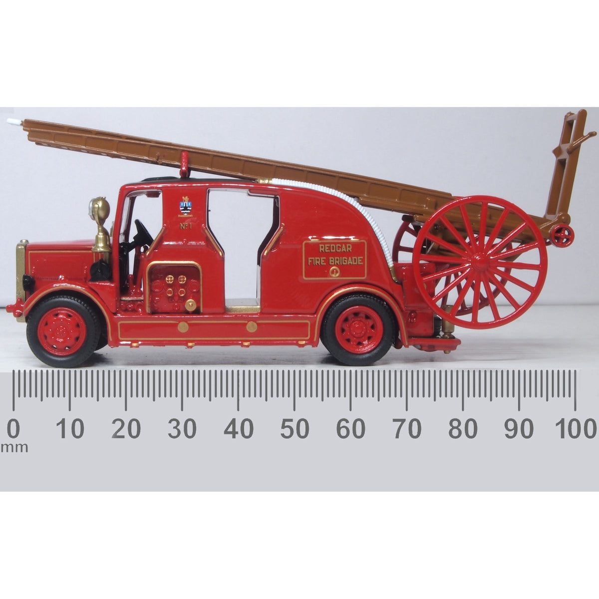 OXFORD 1/76 Leyland Cub FK7 Redcar Fire Brigade